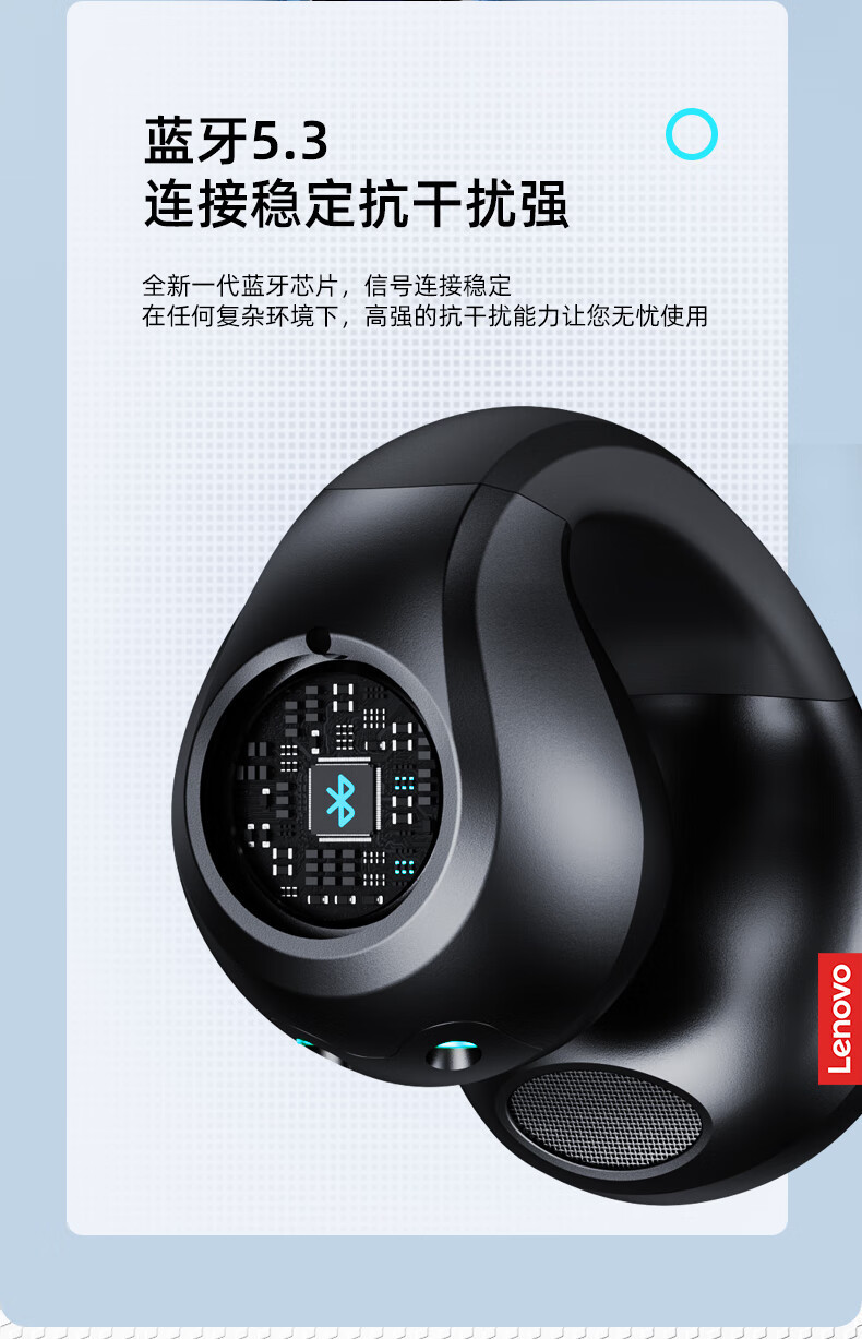 Lenovo ThinkPlus XT83II Wireless Bluetooth Earbuds with Charging Case - Image 6